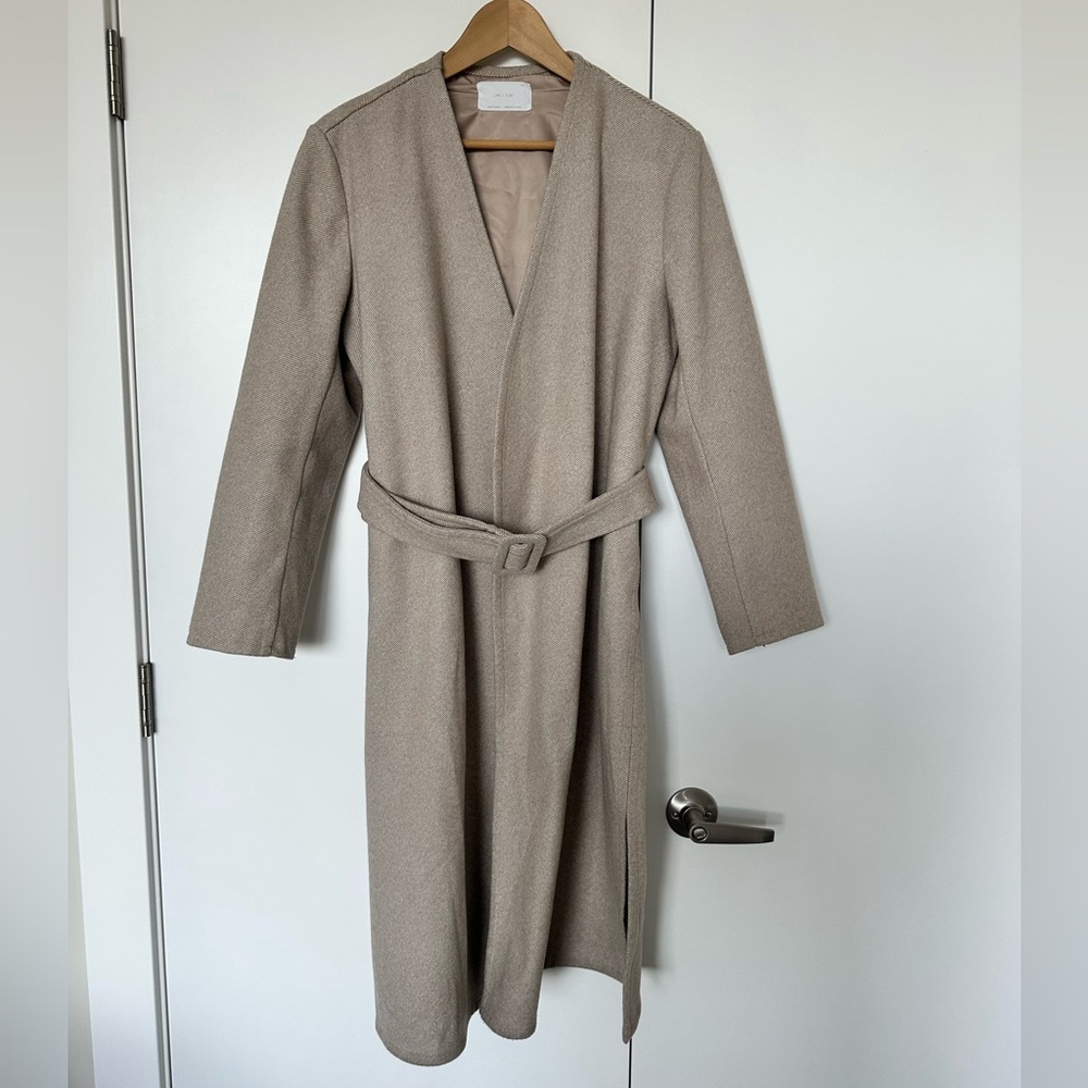 Oak + Fort Belted Coat